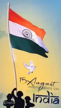15 August Capcut Template Video