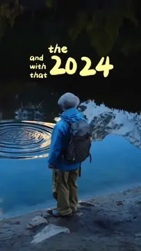 2024 Comes To End Capcut Template Video