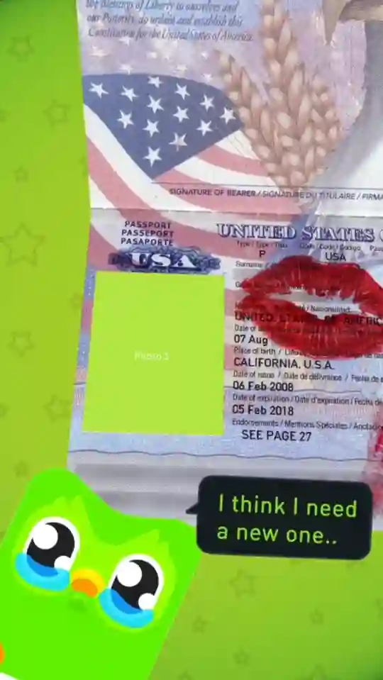 Duolingo Capcut Template Video