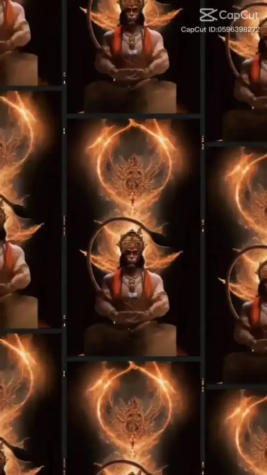Hanuman Ji Capcut Template Video
