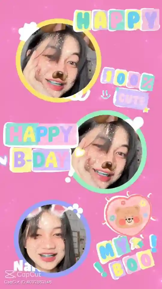Happy Birthday Capcut Template Video