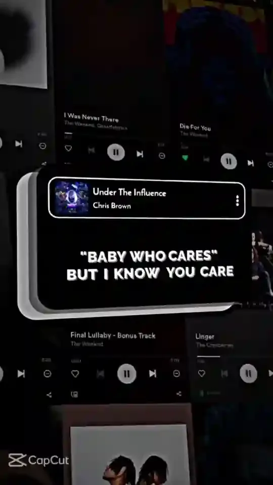 Use Album Cover CapCut Template One Click in App