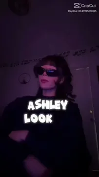 Ashley Look At Me Capcut Template Video