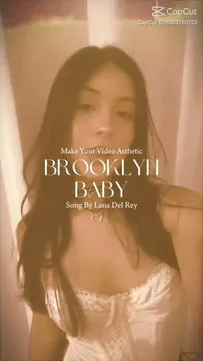 Brooklyn Baby Capcut Template Video