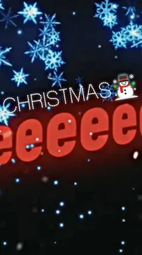 Christmas Capcut Template Video