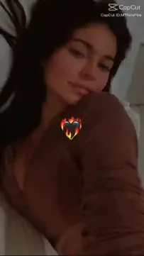 Flaming Heart Capcut Template Video