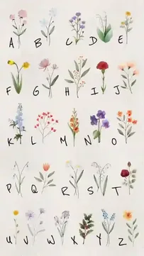Flower Language Capcut Template Video
