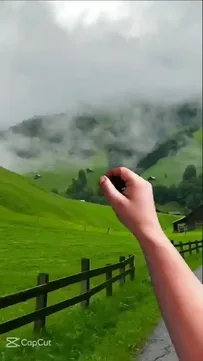 Hand Transition Capcut Template Video