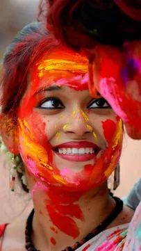 Happy Holi Capcut Template Video