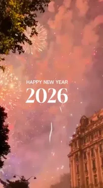 Happy New Year 2026 Capcut Template Video