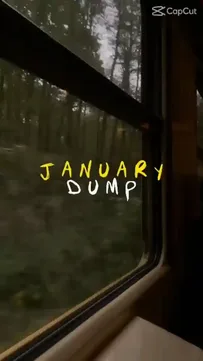 January Dump Capcut Template Video