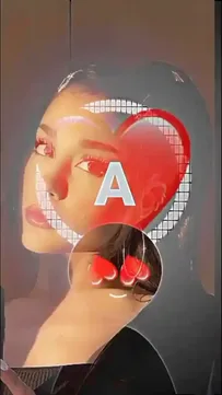 Letter A Capcut Template Video