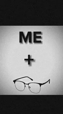 Me And Glasses Capcut Template Video