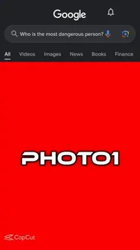 Most Dangerous Person Capcut Template Video