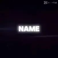 Name Trend Capcut Template Video