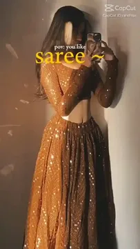Ok But Saree Capcut Template Video