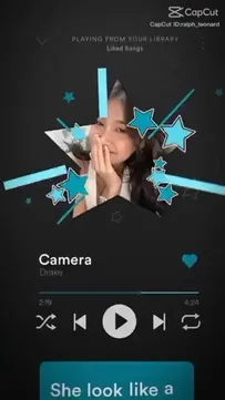 She Look Like A Star Capcut Template Video