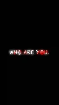 Who Are You Capcut Template Video